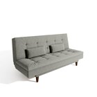 Sofá Cama 3 Lugares Sofanete 189cm  Cinza
