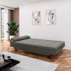 Sofá Cama 3 Lugares Sofanete 189cm  Cinza