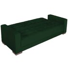 Sofá Cama 3 Lugares Suede Ipanema Verde