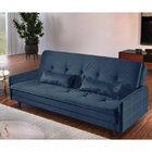 Sofá Cama 3 Lugares Tokio  Azul