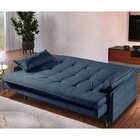Sofá Cama 3 Lugares Tokio  Azul