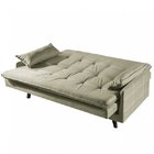 Sofá Cama 3 Lugares Tokio  Bege