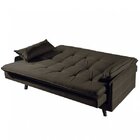 Sofá Cama 3 Lugares Tokio  Marrom