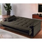 Sofá Cama 3 Lugares Tokio  Marrom