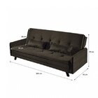 Sofá Cama 3 Lugares Tokio  Marrom