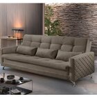 Sofá Cama 3 Lugares Viena Ref 11  Cappuccino