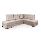 Sofá Cama 5 Lugares Reclinável 3 Em 1 Multifuncional Modular