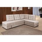 Sofá Cama 5 Lugares Reclinável 3 Em 1 Multifuncional Modular