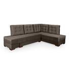 Sofá Cama 5 Lugares Reclinável 3 Em 1 Multifuncional Modular