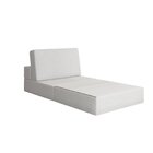 Sofá Cama À Vácuo 1 Lugar Linha Modular Flip Magic Branco