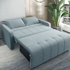 Sofá Cama Amora Matrix Veloplus Reclinável + 2 Almofadas Gale