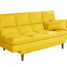 Sofá Cama Andorra Suede Amarelo