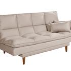 Sofá Cama Andorra Suede Areia