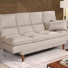 Sofá Cama Andorra Suede Areia