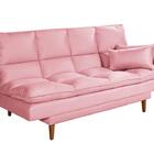 Sofá Cama Andorra Suede Rosa