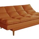 Sofá Cama Andorra Suede Terracota