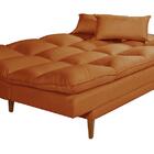 Sofá Cama Andorra Suede Terracota