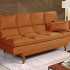 Sofá Cama Andorra Suede Terracota