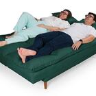 Sofá Cama Andorra Suede Verde