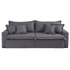 Sofá Cama Áustria 3 Lugares Retrátil Reclinável 210cm Veludo