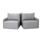 Sofá Cama Baraúna Retrátil E Reclinável 3 Lugares 2,00m Em Li