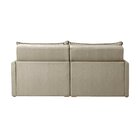 Sofá Cama Baraúna Retrátil E Reclinável 3 Lugares 2,00m Em Li