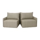 Sofá Cama Baraúna Retrátil E Reclinável 3 Lugares 2,00m Em Li