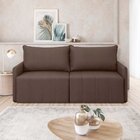 Sofá Cama Baraúna Retrátil E Reclinável 3 Lugares 2,00m Em Li