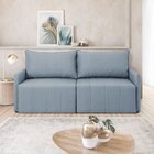 Sofá Cama Baraúna Retrátil E Reclinável 3 Lugares 2,00m Em Li