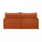 Sofá Cama Baraúna Retrátil E Reclinável 3 Lugares 2,00m Em Li