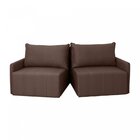 Sofá Cama Baraúna Retrátil E Reclinável 3 Lugares 2,25m Em Li