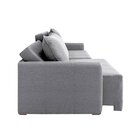 Sofá Cama Baraúna Retrátil E Reclinável 3 Lugares 2,50m Em Li