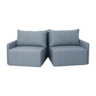 Sofá Cama Baraúna Retrátil E Reclinável 3 Lugares 2,50m Em Li