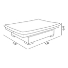 Sofá Cama Baú Reclinável Em Suede Chocolate