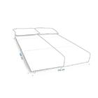 Sofá Cama Bicama 3 Lugares Casal Sofanete Suede Orthovida - P