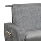 Sofá Cama C/ Baú Daiane - Cinza