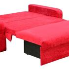 Sofá Cama C/ Baú Daiane - Vermelho