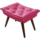 Sofá Cama Caribe 3 Lugares Com 2 Banquetas Revestimento Couri