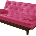 Sofa Cama Caribe 3 Lugares Reclinavel Base Em Madeira Revesti