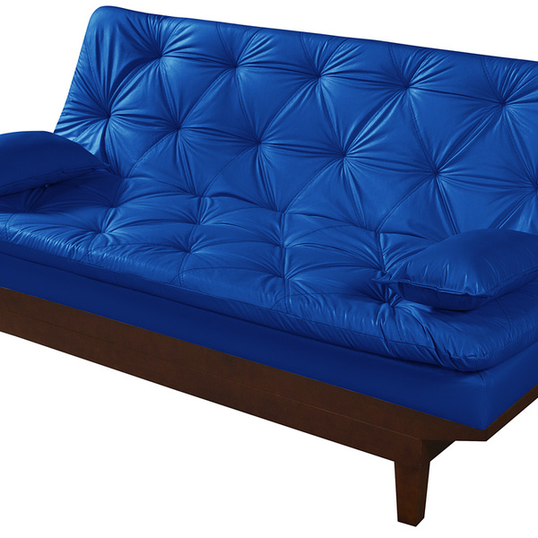 Sofa Cama Caribe 3 Lugares Reclinavel Base Em Madeira Revesti