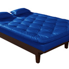 Sofa Cama Caribe 3 Lugares Reclinavel Base Em Madeira Revesti