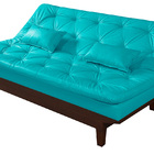 Sofa Cama Caribe 3 Lugares Reclinavel Base Em Madeira Revesti