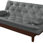 Sofa Cama Caribe 3 Lugares Reclinavel Base Em Madeira Revesti