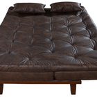 Sofa Cama Caribe 3 Lugares Reclinavel Base Em Madeira Revesti