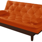 Sofa Cama Caribe 3 Lugares Reclinavel Base Em Madeira Revesti