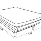 Sofá Cama Caribe 3 Lugares Reclinavel Revestido Linho Base Ma