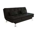 Sofá-cama Casal 3 Lugares Amanda Preto