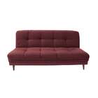 Sofá-cama Casal 3 Lugares Anitta Suede Vinho