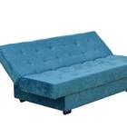 Sofá Cama Casal 3 Lugares Laila - Azul