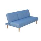 Sofá-cama Casal 3 Lugares Marie Azul 181 Cm